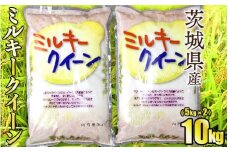 令和5年産茨城ミルキークイーン 5kg×2【お米・米・ミルキークイーン・10kg】