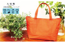 【レビューから開発】 倉敷産帆布 トートバッグ A4すっぽり ポケット充実！【テラコッタ】◇