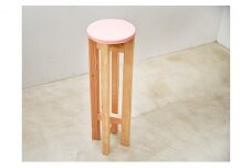 【アンティーク】小さなスツール 【ピンク】｜スツール 木製 椅子 イス おしゃれ 腰掛け チェア 雑貨 日用品 インテリア 茨城県守谷市