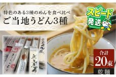 ＜すぐ届く！＞乾麺ご当地うどん 3種セット(大) 乾麺 そば 詰合せ 名物 茨城県 奥久慈めん えごまうどん 常陸秋そば 高品質 高級そば粉 自然乾燥 あなたのそばに 常陸大宮特産 荏胡麻 老舗 スピード発送 すぐ 届く 【（有）中橋製麺所】 【ho0883】