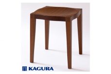 家具蔵 KAGURA スツール ゼン サペリ材 インテリア 天然木 手作業 天然木 高級木材 無添加 安全 ジャパニーズモダン 高級家具 熟練 無着色 おしゃれ 天然木無垢材 コンパクト シンプル  【（株）アイダ】 【ho0930】