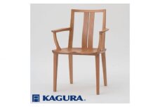 家具蔵 KAGURA アームチェア レン チェリー材 家具 椅子 イス 木材 無垢材 職人 手作業 天然木 高級木材 無添加 安全 ジャパニーズモダン 高級家具 熟練 無着色 おしゃれ 天然木無垢材 温もり シンプル 洗練 ho0946