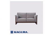 家具蔵 KAGURA 2Pソファ フレスコ ウォールナット材 家具 ソファー 2人掛け sofa リビングソファー 木材 無垢材 職人 手作業 天然木 高級木材 無添加 安全 ジャパニーズモダン 高級家具 熟練 無着色 おしゃれ 天然木無垢材 温もり シンプル 洗練 ho0950