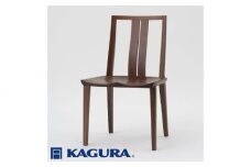 家具蔵 KAGURA チェア レン ウォールナット材 家具 椅子 イス 木材 無垢材 職人 手作業 天然木 高級木材 無添加 安全 ジャパニーズモダン 高級家具 熟練 無着色 おしゃれ 天然木無垢材 温もり シンプル 洗練 【（株）アイダ】 【ho0990】