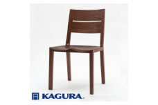 家具蔵 KAGURA パラレルチェア ウォールナット材 家具 椅子 イス 木材 無垢材 職人 手作業 天然木 高級木材 無添加 安全 ジャパニーズモダン 高級家具 熟練 無着色 おしゃれ 天然木無垢材 温もり シンプル 洗練 【（株）アイダ】 【ho1000】