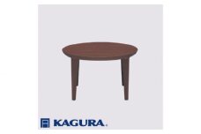 家具蔵 KAGURA リビングラウンドテーブル エミネント 800 ウォールナット材 家具 ローテーブル センターテーブル 木材 無垢材 職人 手作業 天然木 高級木材 無添加 安全 ジャパニーズモダン 高級家具 熟練 無着色 おしゃれ 天然木無垢材 温もり シンプル 洗練 ho1023