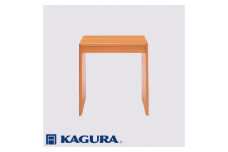 家具蔵 KAGURA デスクダン700 引出有 チェリー材 家具 机 木材 無垢材 職人 手作業 天然木 高級木材 無添加 安全 ジャパニーズモダン 高級家具 熟練 無着色 おしゃれ 天然木無垢材 温もり シンプル 洗練 ho1028