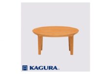 家具蔵 KAGURA リビングラウンドテーブル エミネント 1000 チェリー材 家具 ローテーブル センターテーブル 木材 無垢材 職人 手作業 天然木 高級木材 無添加 安全 ジャパニーズモダン 高級家具 熟練 無着色 おしゃれ 天然木無垢材 温もり シンプル 洗練 ho1035