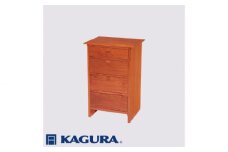 家具蔵 KAGURA ハーフチェストモデルノ 570 4段引出し チェリー材 家具 棚 収納 木材 無垢材 職人 手作業 天然木 高級木材 無添加 安全 ジャパニーズモダン 高級家具 熟練 無着色 おしゃれ 天然木無垢材 温もり シンプル 洗練 ho1056