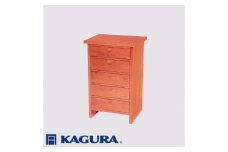 家具蔵 KAGURA ハーフチェストモデルノ 570 5段引出し チェリー材 家具 棚 収納 木材 無垢材 職人 手作業 天然木 高級木材 無添加 安全 ジャパニーズモダン 高級家具 熟練 無着色 おしゃれ 天然木無垢材 温もり シンプル 洗練 ho1064