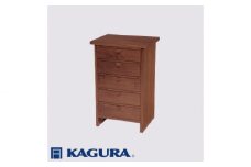 家具蔵 KAGURA ハーフチェストモデルノ 570 5段引出し ウォールナット材 家具 棚 収納 木材 無垢材 職人 手作業 天然木 高級木材 無添加 安全 ジャパニーズモダン 高級家具 熟練 無着色 おしゃれ 天然木無垢材 温もり シンプル 洗練 ho1068