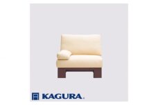 家具蔵 KAGURA 1Pアームレスソファ モデルノ ウォールナット材 家具 ソファー 1人掛け sofa リビングソファー 木材 無垢材 職人 手作業 天然木 高級木材 無添加 安全 ジャパニーズモダン 高級家具 熟練 無着色 おしゃれ 天然木無垢材 温もり シンプル 洗練 ho1090
