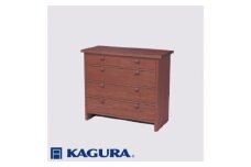 家具蔵 KAGURA チェスト モデルノ 1010 4段引出し ウォールナット材 家具 棚 収納 木材 無垢材 職人 手作業 天然木 高級木材 無添加 安全 ジャパニーズモダン 高級家具 熟練 無着色 おしゃれ 天然木無垢材 温もり シンプル 洗練 ho1116