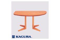家具蔵 KAGURA テーブル ビオス 1650 Rタイプ チェリー材 家具 ダイニング 木材 無垢材 職人 手作業 天然木 高級木材 無添加 安全 ジャパニーズモダン 高級家具 熟練 無着色 おしゃれ 天然木無垢材 温もり シンプル 洗練 【（株）アイダ】 【ho1129】