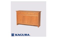 家具蔵 KAGURA サイドボードモデルノ 1450 チェリー材 家具 棚 収納 キャビネット 木材 無垢材 職人 手作業 天然木 高級木材 無添加 安全 ジャパニーズモダン 高級家具 熟練 無着色 おしゃれ 天然木無垢材 温もり シンプル 洗練 ho1138