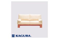 家具蔵 KAGURA 2Pアームレスソファ モデルノ チェリー材 家具 ソファー 2人掛け sofa リビングソファー 木材 無垢材 職人 手作業 天然木 高級木材 無添加 安全 ジャパニーズモダン 高級家具 熟練 無着色 おしゃれ 天然木無垢材 温もり シンプル 洗練 ho1141