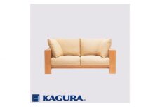 家具蔵 KAGURA 2Pソファ モデルノ チェリー材 家具 ソファー 2人掛け sofa リビングソファー 木材 無垢材 職人 手作業 天然木 高級木材 無添加 安全 ジャパニーズモダン 高級家具 熟練 無着色 おしゃれ 天然木無垢材 温もり シンプル 洗練 ho1150