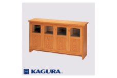 家具蔵 KAGURA ローボード モデルノ 1600 チェリー材 家具 棚 収納 キャビネット 木材 無垢材 職人 手作業 天然木 高級木材 無添加 安全 ジャパニーズモダン 高級家具 熟練 無着色 おしゃれ 天然木無垢材 温もり シンプル 洗練 ho1162