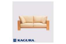 家具蔵 KAGURA 3Pソファ モデルノ チェリー材 家具 ソファー 3人掛け sofa リビングソファー 木材 無垢材 職人 手作業 天然木 高級木材 無添加 安全 ジャパニーズモダン 高級家具 熟練 無着色 おしゃれ 天然木無垢材 温もり シンプル 洗練 ho1167