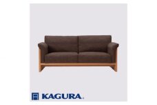家具蔵 KAGURA 3Pソファ フレスコ チェリー材 家具 ソファー 3人掛け sofa リビングソファー 木材 無垢材 職人 手作業 天然木 高級木材 無添加 安全 ジャパニーズモダン 高級家具 熟練 無着色 おしゃれ 天然木無垢材 温もり シンプル 洗練 ho1175
