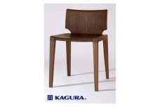 家具蔵 KAGURA チェアノヴェル ウォールナット材 家具 椅子 イス 木材 無垢材 職人 手作業 天然木 高級木材 無添加 安全 ジャパニーズモダン 高級家具 熟練 無着色 おしゃれ 天然木無垢材 温もり シンプル 洗練 【（株）アイダ】 【ho1188】