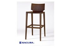家具蔵 KAGURA カウンターチェアノヴェル ウォールナット材 家具 椅子 イス 木材 無垢材 職人 手作業 天然木 高級木材 無添加 安全 ジャパニーズモダン 高級家具 熟練 無着色 おしゃれ 天然木無垢材 温もり シンプル 洗練 【（株）アイダ】 【ho1190】