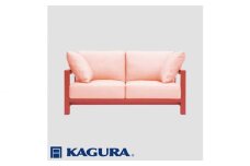 家具蔵 KAGURA 2Pソファ ダン チェリー材 家具 ソファー 2人掛け sofa リビングソファー 木材 無垢材 職人 手作業 天然木 高級木材 無添加 安全 ジャパニーズモダン 高級家具 熟練 無着色 おしゃれ 天然木無垢材 温もり シンプル 洗練 ho1212