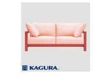 家具蔵 KAGURA 3Pソファ ダン チェリー材 家具 ソファー 3人掛け sofa リビングソファー 木材 無垢材 職人 手作業 天然木 高級木材 無添加 安全 ジャパニーズモダン 高級家具 熟練 無着色 おしゃれ 天然木無垢材 温もり シンプル 洗練 【株式会社アイダ】【ho1216】