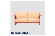 家具蔵 KAGURA 2Pソファ ウイング チェリー材 家具 ソファー 2人掛け sofa リビングソファー 木材 無垢材 職人 手作業 天然木 高級木材 無添加 安全 ジャパニーズモダン 高級家具 熟練 無着色 おしゃれ 天然木無垢材 温もり シンプル 洗練 ho1217