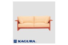 家具蔵 KAGURA 3Pソファ ウイング チェリー材 家具 ソファー 3人掛け sofa リビングソファー 木材 無垢材 職人 手作業 天然木 高級木材 無添加 安全 ジャパニーズモダン 高級家具 熟練 無着色 おしゃれ 天然木無垢材 温もり シンプル 洗練 ho1220