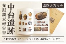 中台遺跡 発掘 調査 報告書 遺物 遺跡 土器 古墳 歴史 資料 日本史 茨城県 【常陸大宮市教育委員会事務局文化スポーツ課】【ho1498】