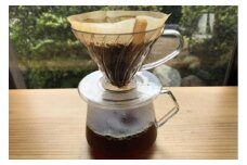 自家焙煎の七運ブレンドコーヒー 中挽き