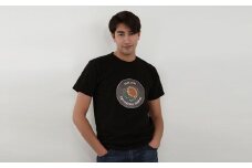 那珂市 マンホールTシャツ 黒 S M L XL ひまわり ご当地オリジナルデザイン オリジナルギフト 都道府県 リンクコーデ Tshirt ティーシャツ Tシャツ ご当地グッズ おしゃれ カラー 半袖 Ｔシャツ グラフィック アート STREET ストリート