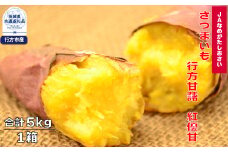 先行予約 さつまいも 行方甘藷 紅優甘 5kg 茨城県共通返礼品・行方市産 なめらか食感 甘い 焼き芋 ねっとり しっとり 甘みが強い スイーツ 料理 てんぷら スイートポテト お菓子作り