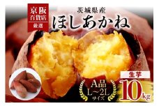 【京阪百貨店厳選】茨城県産ほしあかね 10kg [A品L～2Lサイズ] 芋 さつま芋 サツマイモ さつまいも B18-010