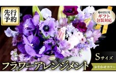 【 母の日 】 フラワー アレンジメントS 花色おまかせ ギフト プレゼント 花 お祝い 贈答 記念日 [CT081ci]