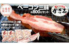 【 お歳暮 熨斗付き 】 ～ 匠のハム工房 ～ 燻製職人 ！ 風實 熟成 ベーコン 三昧 ギフト 贈答 詰め合わせ 小分け 冷凍 豚肉 燻製 豚バラ ベーコン ブロック 厚切り 豚 かざみ [AJ004ci]