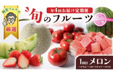 【 野菜ソムリエ 厳選 】 旬 の フルーツ定期便 ( アールスメロン スタート ) 先行予約 フルーツ 果物 定期便 いちご イチゴ 苺 とちおとめ やよいひめ かおり野 すいか ピノガール トマト フルーツトマト メロン アールスメロン 旬 新鮮 おすすめ ソムリエ 野菜 [AF097ci]