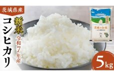 【 令和7年産 】 茨城県産 コシヒカリ 5kg 米 お米 コメ 白米 こしひかり 茨城県 精米 新生活 応援 新米 [DK001ci]