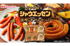 日本ハム シャウエッセン 満喫 ギフトセット ギフト限定 肉 お肉 豚肉 にく あらびき ソーセージ 日ハム ハム チョリソー ステーキ 贈答 ギフト 詰め合わせ [AA100ci]