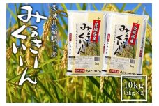 【6ヶ月定期便・令和5年産】稲敷市産 ミルキークイーン10kg (5kg×2袋) [0923]