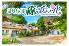 こもれび森のイバライド 入園招待券 2枚セット｜シルバニア 動物ふれあい牧場 作る体験ビレッジ バーベキュー 子供 ファミリー テーマパーク 入場券 入園券 [1057]