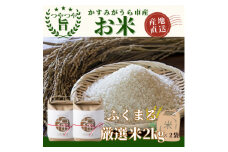 「ふくまる厳選米」2kg×2袋【1079173】