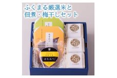 ふくまる厳選米と佃煮・梅干しセット【1374492】