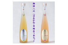 梅酒八代　つゆあかね・青梅各1本セット【1423214】