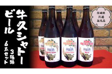 牛久シャトービール3種類6本セット（茨城県共通返礼品 牛久市） 地ビール クラフトビール お酒 飲み比べ 詰め合わせ セット お土産 お祝い 贈り物 ギフト 贈答 記念日 国産 茨城 [BX001sa]