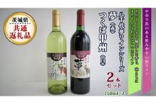 八千代夢ワインシリーズ　夢（赤）・つくば甲州（白）２本セット（茨城県共通返礼品 八千代町） 国産 ワイン 赤ワイン 白ワイン [BW006sa]