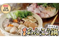  あんこう鍋 セット ( 茨城県 共通返礼品　大洗町 加工 ) 1kg ( 4～6人前 ) あんこう 冷凍 魚 鮟鱇 味噌 七つ道具 あん肝 コラーゲン アンコウ[CE001sa]