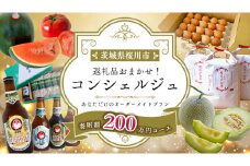 【 茨城県桜川市 コンシェルジュ】 返礼品おまかせ！寄附額 200万円 コース オーダーメイド サービス ピックアップ 高額 代行 お好み セット 詰め合わせ [BR017sa]
