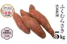 ふくむらさき 約5kg (茨城県共通返礼品／行方市) 2025年11月から発送開始 渋谷農園 さつまいも いも 芋 焼き芋 [DT003sa]